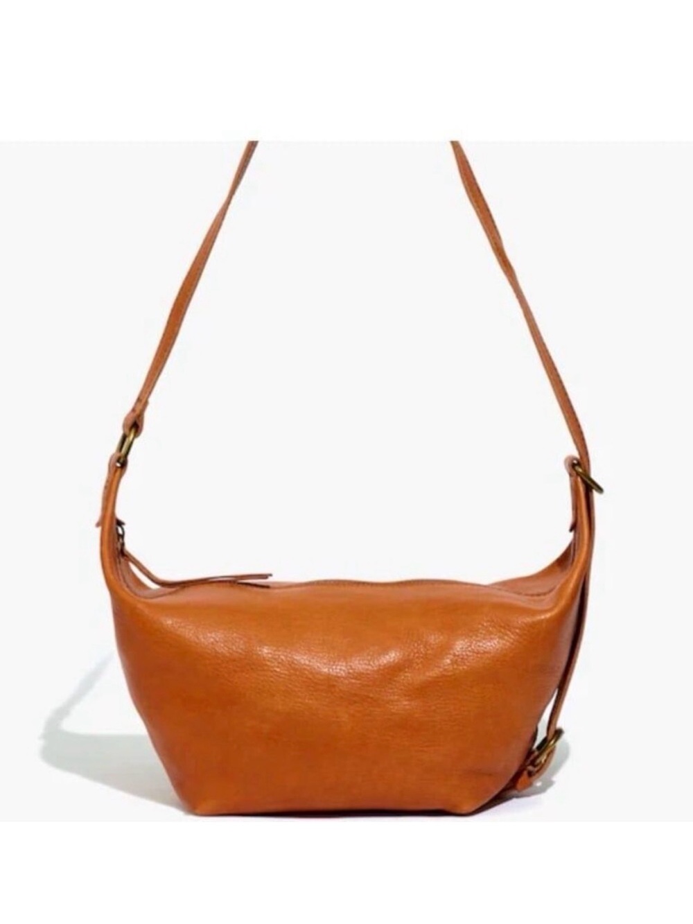 Madewell “Leather Sling Bag” English Saddle - Picture 9 of 9